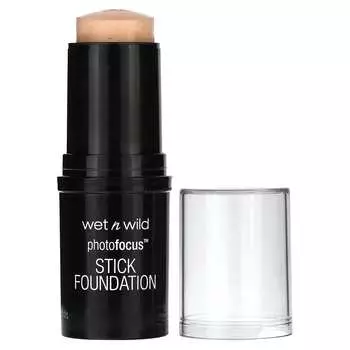 wet n wild, тональная основа в виде стика с фотофокусом, 849A, цвет слоновой кости, 1 стик