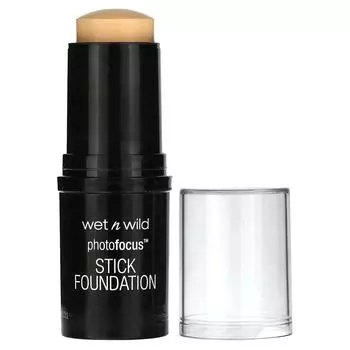 wet n wild, тональная основа в стике с эффектом фотофокуса, 852B мягкая слоновая кость, 1 стик