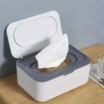 Wet Tissue Box Paper Dispenser Portable with Lid Tissue Storage Box Holder Dustproof Baby Car Organizer Napkin Hot