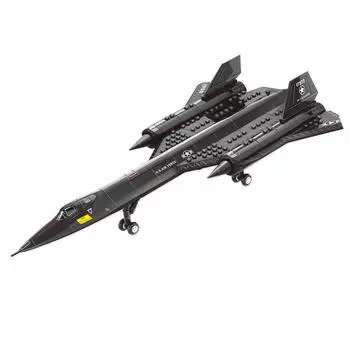 WG4005 1/74 Самолет-разведчик SR-71 Blackbird Конструктор Мелкие детали Коллекция Космический шаттл Игрушки Подарок для мальчиков
