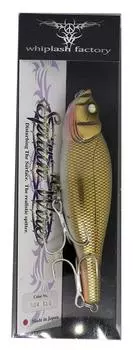 Whiplash Factory Lure Spittinwire S04GLG Gold Shad.