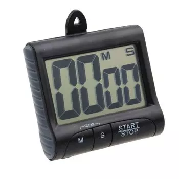 White Cooking Electronic Digital Count-Down Reminder Clip Fashion Fridge Timer Alarm LCD Kitchen синий