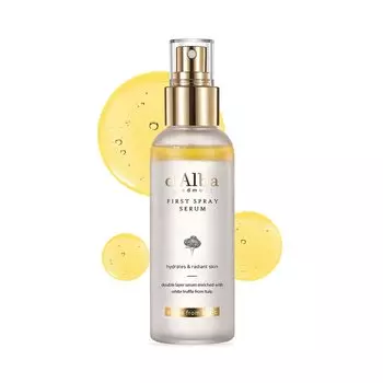 White Truffle First Spray Serum 100 мл Mist Lotion Moisturizing Mist Moisturizing Serum Elasticity Pore Lotion Mist Spray Dry Skin Vegan d Alba