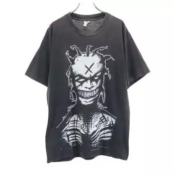 white zombie 90-е FREAKAZOID HEAVEN Двусторонняя печать Сделано в США Футболка с коротким рукавом Мужская Б/у
