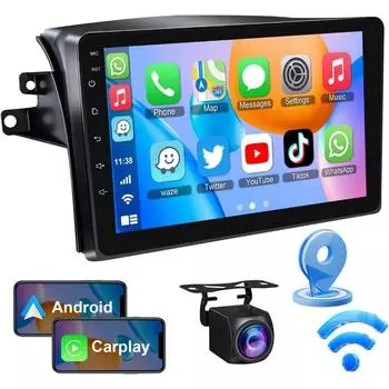 Wi-Fi Android 12 автомобильное радио для Toyota Sienna 2004 2005 2006 2007 2008 2009 2010 автомобильный видеоплеер Carplay GPS 4-core 1+32CP
