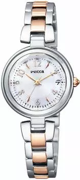 Радиочасы Wicca Solar Tech Diamond Silver [Citizen] #Tokimeku KS1-538-11 женские