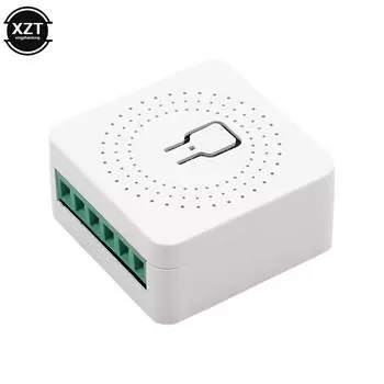 Wifi Mini Switch 100V-240V Light Switchs Wireless Control Voltage Single Channel Smart Switch Mobile Phone Remote Control Wire