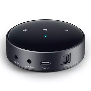 WiiM Mini AirPlay 2 Receiver WiFi Streamer и работает с Alexa и Aux и SPDIF Streaming Audio с Amazon TIDAL и многое другое Адаптер, Мультирум