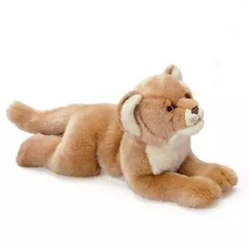 Wildlife Animals Female Lion M Plush Toy Length 49cm K4590