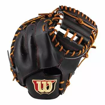 Wilson Baseball Training Hardball Try For 2B Type Back для легкого контроля Back и черного WTAHTG2BZ90 Сделано в Японии Перчатки, жесткие, ловцы, (Открытое запястье)