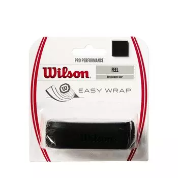 Wilson Replacement Grip PRO PERFORMANCE 1 WRZ470800 Tennis/Badminton Tape, GRIP, Piece, Black,