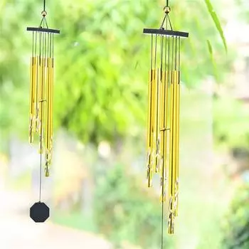 Wind Chimes for Bedroom, Living Room, and Balcony – Home Dcor Gift Items for Positive Energy, Housewarming, and Room Dcor золотистый