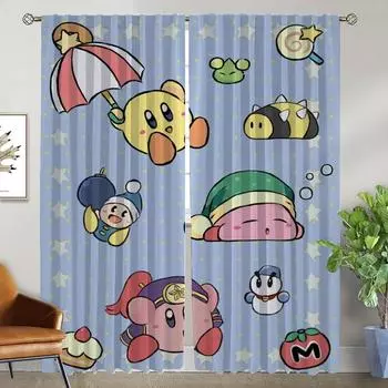 Window Curtain for Room 2 Panel K-kirbyes Curtains for Bedroom Home Interior Curtains Partition Halloween Decoration Shades W50xH70cmx2pcs-CL