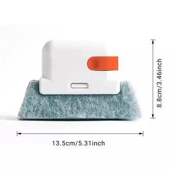 Window Frame Door Groove Cleaning Brush Hand-held Crevice Cleaner Groove Cleaning Tool Sliding Door Track Cleaning Tools