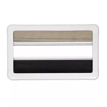 Window L700 H400mm Push Out 45° Opening Angle Stable Support RV Side Window Anti UV with Screen Sunshade for