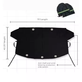 Windshield Frost Cover Ice Removal Wiper Protector Magnetic