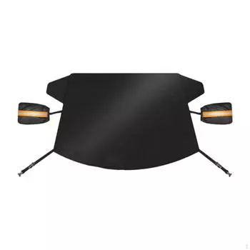 Windshield Snow Cover for Ice and Heavy Duty Winter Frost Protector with 2
