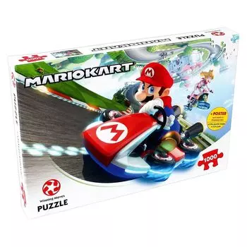 Winning Moves UK Limited Super Mario Mario Kart Пазл 1000 деталей Super Mario 9483 [Предмет]