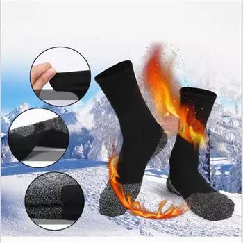 Winter 35 Aluminized Keep Feet Warm Long Sock Тепловолоконная изоляция под носками S M