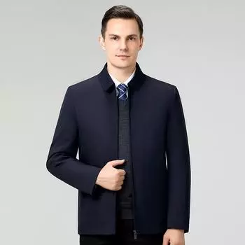 Winter middle-aged and elderly cotton jackets men s casual warm cotton clothes middle-aged dad winter clothes autumn and winter cotton jackets 170
