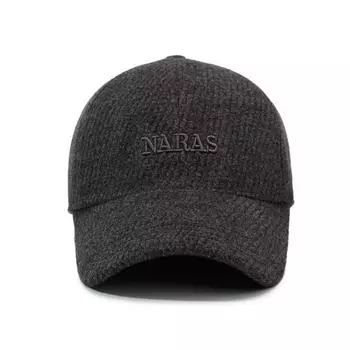 Winter New Ear Protector Velvet Men S Cotton Hat Middle-Aged And Elderly Warm Baseball Cap Outdoor Cold And Windproof Cap Adjustable серый