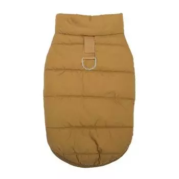 Winter Warm Dog Jacket Coat Soft Padded Small Dogs Clothes Cats Vest Apparel Chihuahua Pug Outfits Puppy Costume Pet Supplies XS чёрный