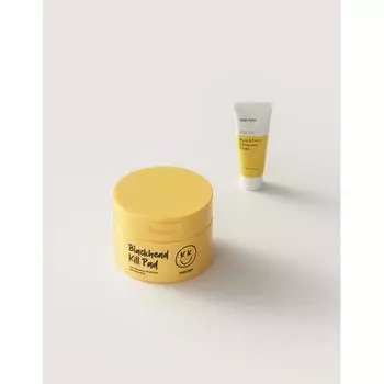 Witch Factory Blackhead Pure Cleansing Oil Kill Pad 50 шт. + Бесплатная пена для глубокого очищения Pure Deep Cleansing 20 мл