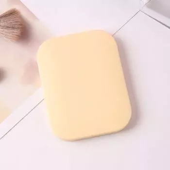 With Comb Pocket Makeup Mirror Wear-resistant Cosmetic Mirror Handheld Folding Mirror Girl Gift зелёный