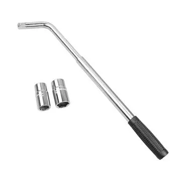 With Double Ended Sockets Nut Adjustable Ratchet Spanner Extendable Wheel Brace Wrench Hand Tool Wrench Set