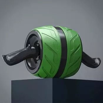 with Knee Mat Abdominal Workout Roller Mini Rebound Abdominal Exercise Wheel AB Roller Beginners