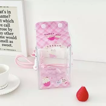 With Lanyard Doll Display Bag Transparent Storage Bag Doll Doll Carrying Case Doll Accessories