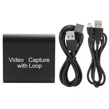 With Loop out Function HDMI Video Capture Encryption Dongle Card USB2.0 4k 1080P