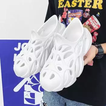 With Platform Height Male Shoe Daily Use Men s Sandal Breathable Luxury H Comfortable Stylish Cheap Liquidation Original Eva 39 36