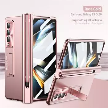 Полный противоударный чехол с S Pen на 360° для Samsung Galaxy Z Fold 4 3 5G, чехол для телефона, защитная крышка для экрана камеры, чехол Fundas For Z Fold 4 5G