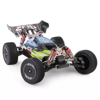 Wltoys XKS 144012 Радиоуправляемая машина 60 км/ч высокоскоростная 1/14 2.4GHz радиоуправляемая гоночная машина 4WD зелёный