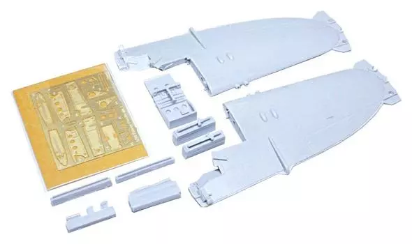 Wolfpack Design Fairy Firefly Folding Wing Set Special Resin Etched Parts for Plastic Model WOLWP48021 1/48 Mk.1 (For Hobby) &