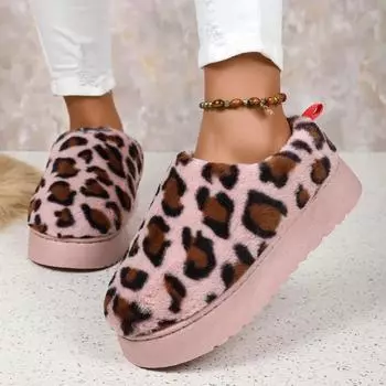 Women Boots 2024 New Plush Slippers Warm Soft Flats Boots Home Indoor Footwear Candy Color Autumn Winter Shoes Zapatos De Mujer 36 бежевый