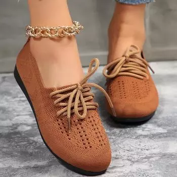 Women Flats 2024 New Summer Classic Shoes for Women Round Toe Designer Anti-Slip Low-top Flat Shoes Outdoor Casual Loafers Women 36 чёрный