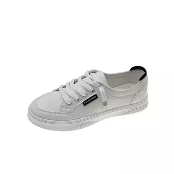 Women Light Walking Shoes Comfort Breathable White Non Slip Lace Up Flat Jogging Sneakers Fashion Casual Footwear Sport Zapatos 35