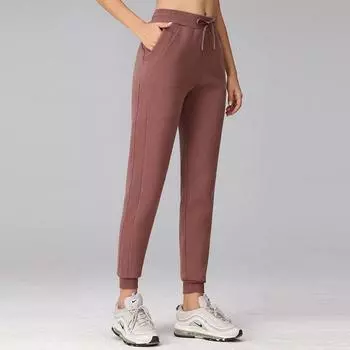 Women s Fall and Winter Padded Warm Drawstring Sweatpants Comfortable Skin-friendly Loose Yoga Leisure Sweatpants XL