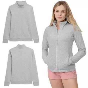 Women s Hoodie 4F 4FSS23TSWSF371 Cool Light Grey size L