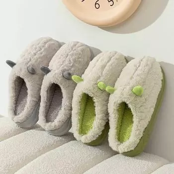 Women s Non-Slip Winter Slippers: Indoor/Outdoor, Cotton, Thick-Soled, Cozy Home Footwear 40-41 белый