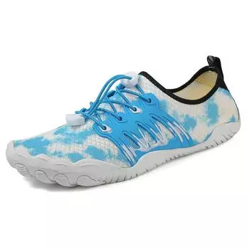 Women s Quick-Drying Five-Finger Beach Shoes Non-Slip Amphibious Water Sneakers Non-Slip Outer Layer Outdoor Water Sports Shoes 40 чёрный