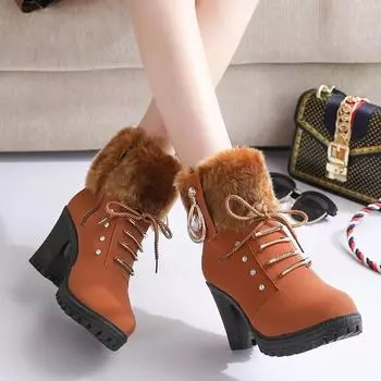Women s Shoes 2024 High Quality Side Zipper Women s Boots Fashion Metal Decoration Modern Boots Women New Plus Size Ankle Boots 35