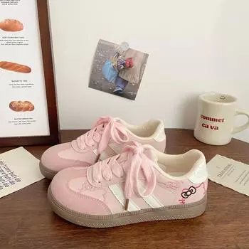 Women s shoes women s platform white shoes new fashion comfortable versatile sports casual shoes 35 розовый