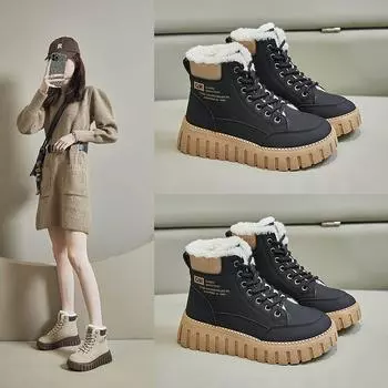 Женские зимние утепленные высокие ботинки Warm Hundred Casual Shoes 40