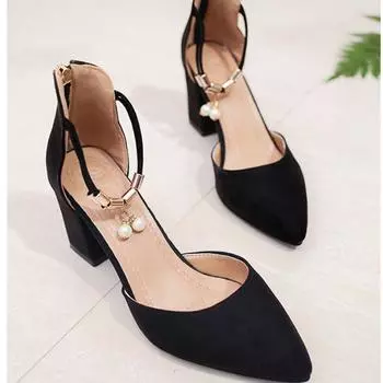Women Sandals Designer2025 Best Selling New Summer Party Dress Luxury Fashion Buckle Casual Pearl Sandals Women Zapatillas Mujer 34