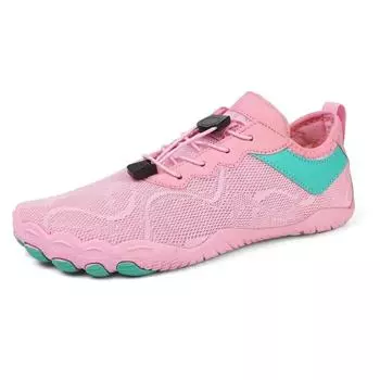 Women Water Rubber Soles Men Quick Drying Sports Barefoot Shoes Non-slip Breathable Outdoor Beach Swimming Cycling Fitness Shoes 36 бежевый