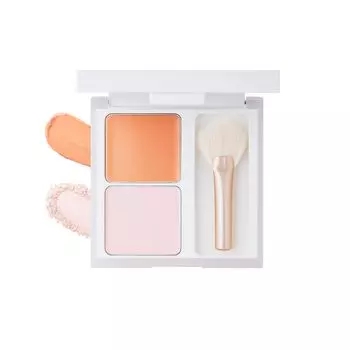 Wonjungyo Cover Master Brightening Palette Skin Concerns Кремовая пудра Биск Консилер/Консилер (01 Розовый)