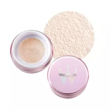 Wonjungyo fixing blur powder n face powder to prevent makeup from falling 02 plain beige 10g pore cover soft texture